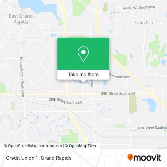 Credit Union 1 map