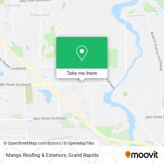 Mapa de Mango Roofing & Exteriors