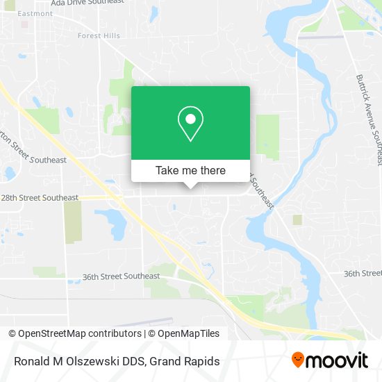 Mapa de Ronald M Olszewski DDS