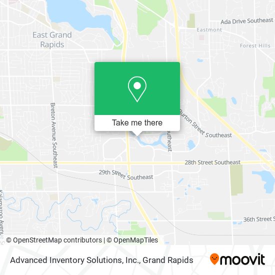 Advanced Inventory Solutions, Inc. map