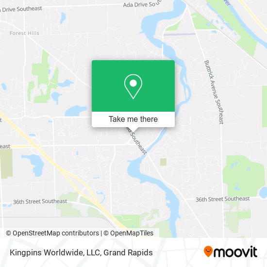 Kingpins Worldwide, LLC map
