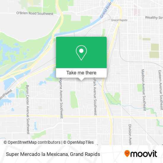 Super Mercado la Mexicana map