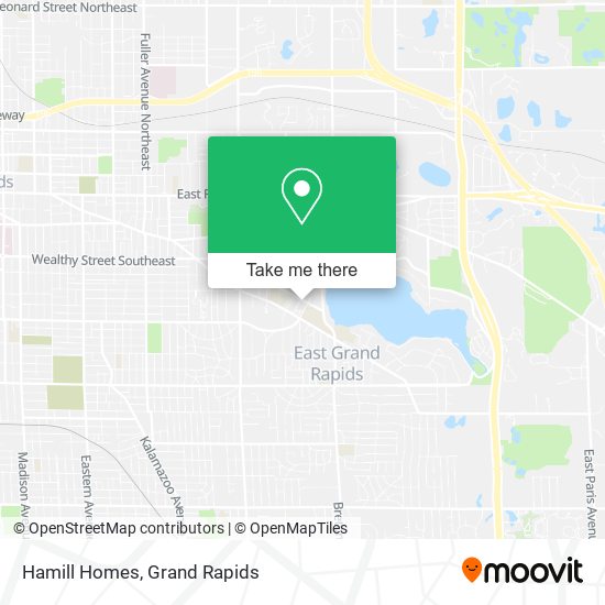 Hamill Homes map