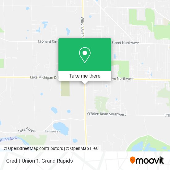 Credit Union 1 map