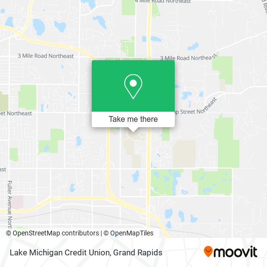 Lake Michigan Credit Union map