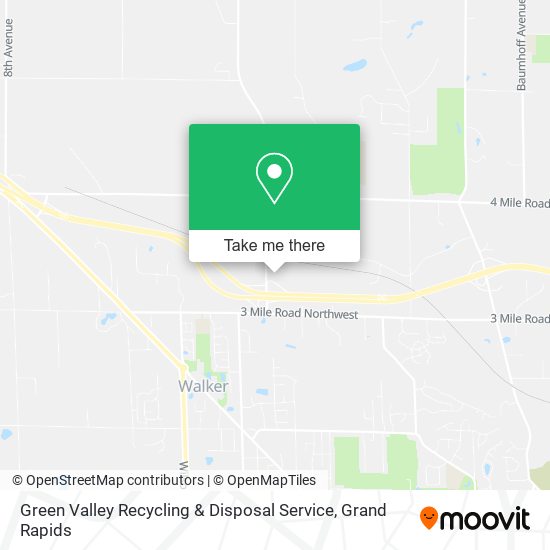 Green Valley Recycling & Disposal Service map