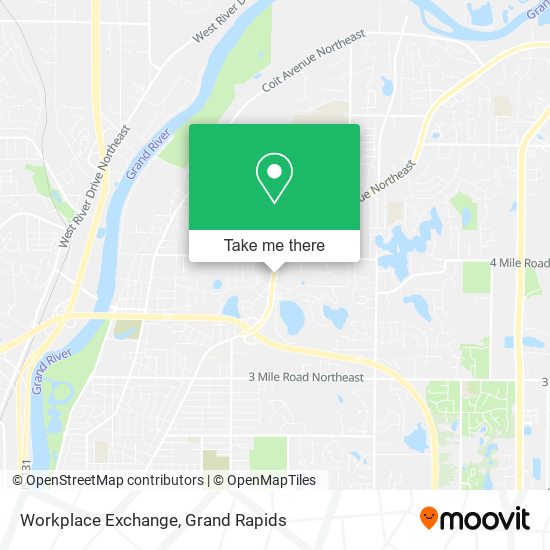 Workplace Exchange map