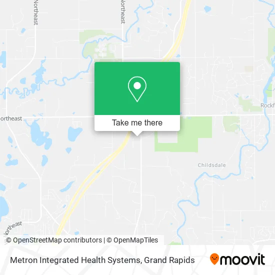 Metron Integrated Health Systems map