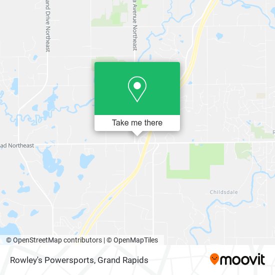 Rowley's Powersports map