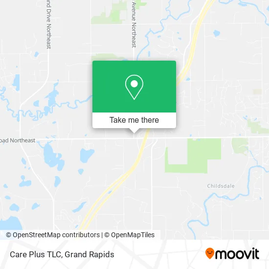 Care Plus TLC map