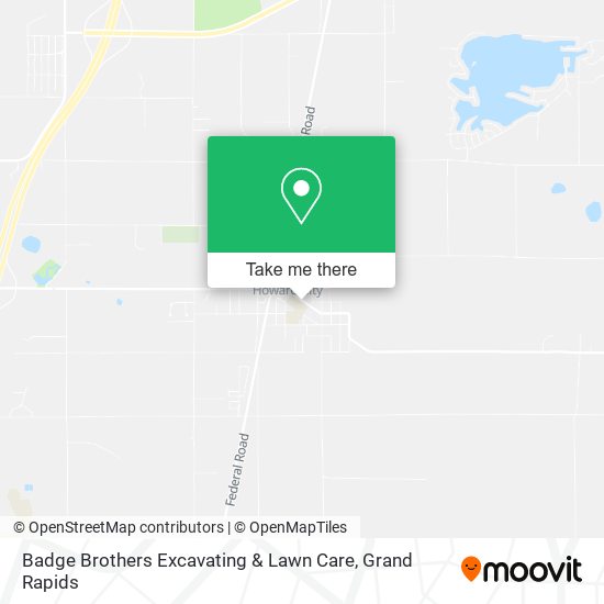 Badge Brothers Excavating & Lawn Care map