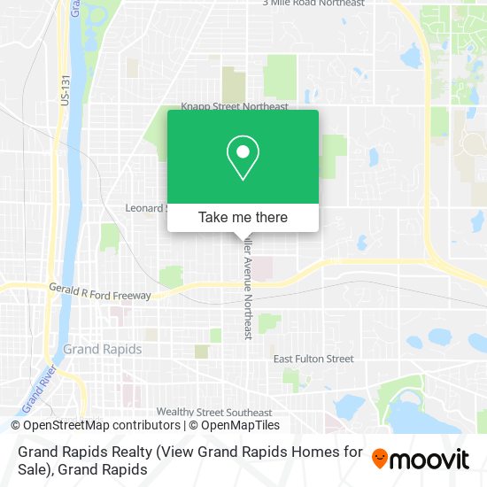 Grand Rapids Realty (View Grand Rapids Homes for Sale) map