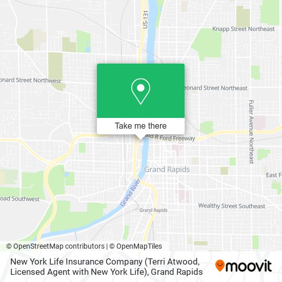 New York Life Insurance Company (Terri Atwood, Licensed Agent with New York Life) map