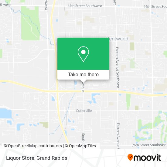 Mapa de Liquor Store