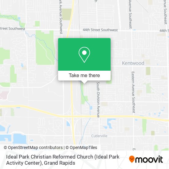 Mapa de Ideal Park Christian Reformed Church (Ideal Park Activity Center)