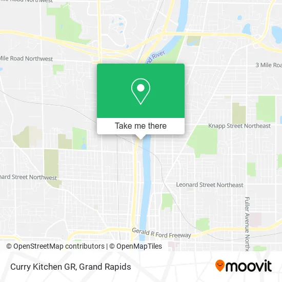 Curry Kitchen GR map