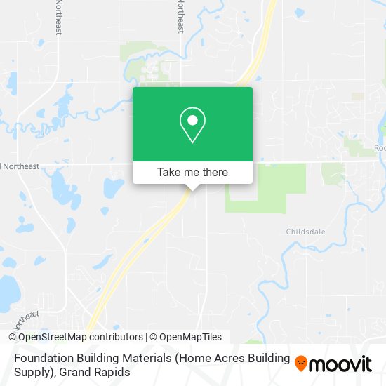 Foundation Building Materials (Home Acres Building Supply) map