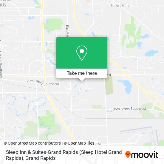 Sleep Inn & Suites-Grand Rapids (Sleep Hotel Grand Rapids) map