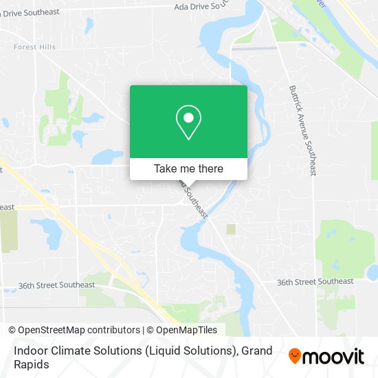 Indoor Climate Solutions (Liquid Solutions) map