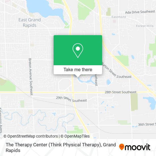 The Therapy Center (Think Physical Therapy) map