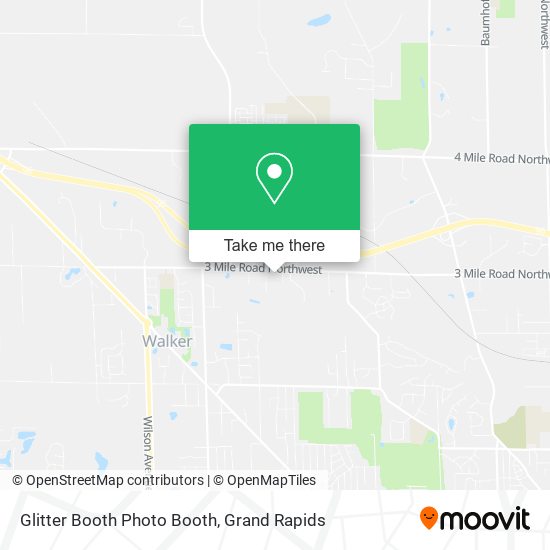 Glitter Booth Photo Booth map