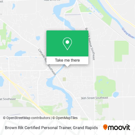 Mapa de Brown Rik Certified Personal Trainer