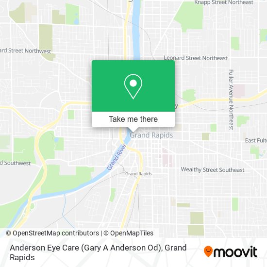 Anderson Eye Care (Gary A Anderson Od) map