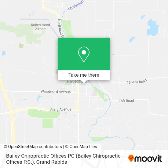 Bailey Chiropractic Offices PC map