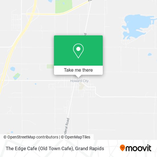 The Edge Cafe (Old Town Cafe) map