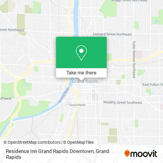 Residence Inn Grand Rapids Downtown map