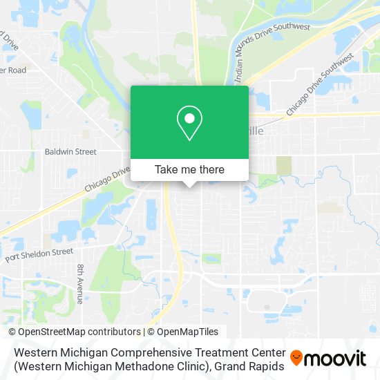 Western Michigan Comprehensive Treatment Center (Western Michigan Methadone Clinic) map