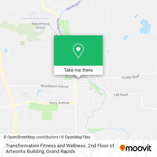 Transformation Fitness and Wellness. 2nd Floor of Artworks Building map