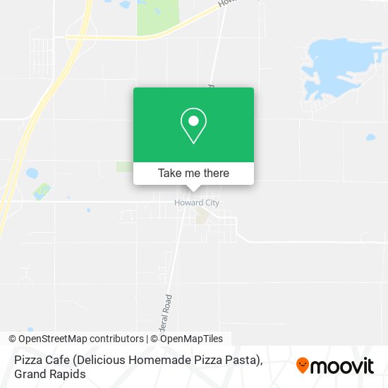 Mapa de Pizza Cafe (Delicious Homemade Pizza Pasta)