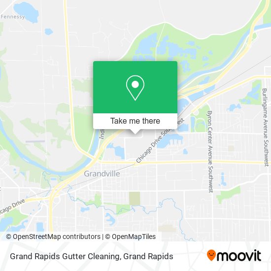 Grand Rapids Gutter Cleaning map