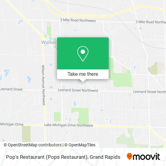 Pop's Restaurant (Pops Restaurant) map