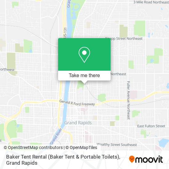 Baker Tent Rental (Baker Tent & Portable Toilets) map