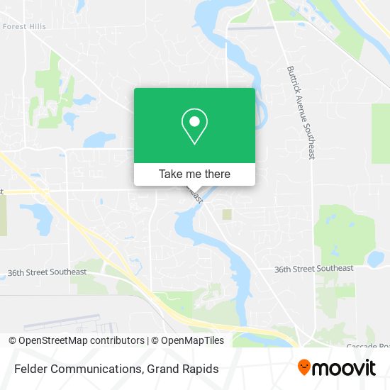 Felder Communications map