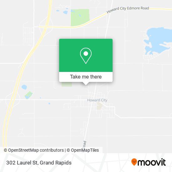 Mapa de 302 Laurel St