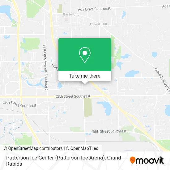 Patterson Ice Center (Patterson Ice Arena) map