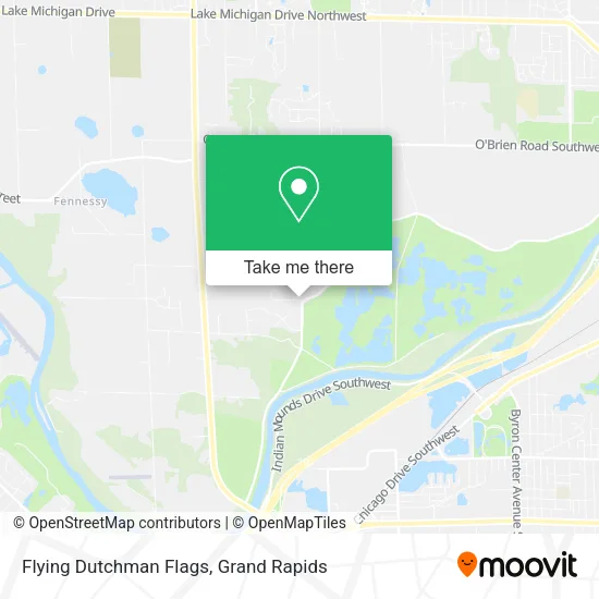 Flying Dutchman Flags map