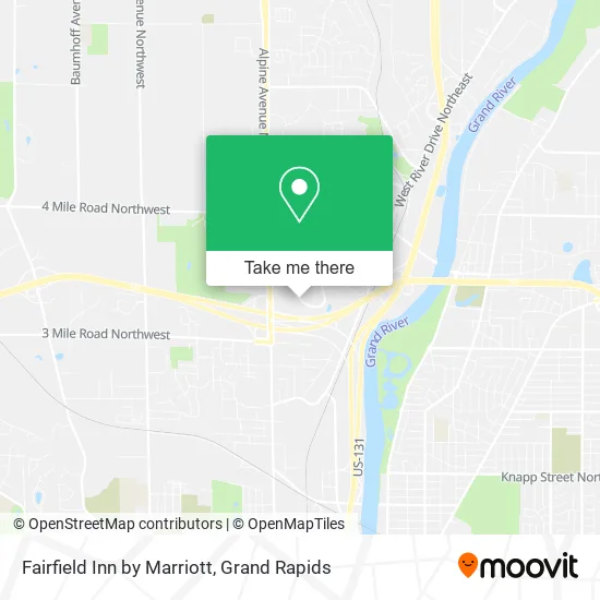 Fairfield Inn by Marriott map