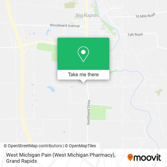 Mapa de West Michigan Pain (West Michigan Pharmacy)
