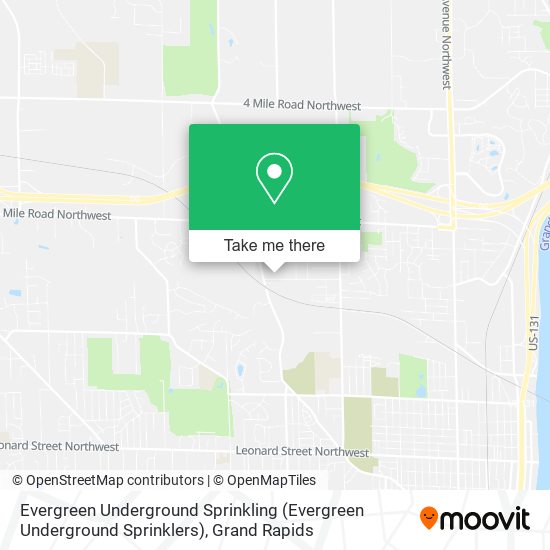 Evergreen Underground Sprinkling (Evergreen Underground Sprinklers) map