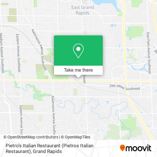 Pietro's Italian Restaurant (Pietros Italian Restaurant) map