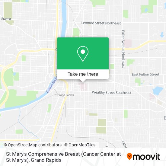 St Mary's Comprehensive Breast (Cancer Center at St Mary's) map