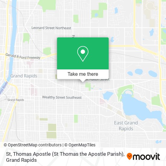 St, Thomas Apostle (St Thomas the Apostle Parish) map