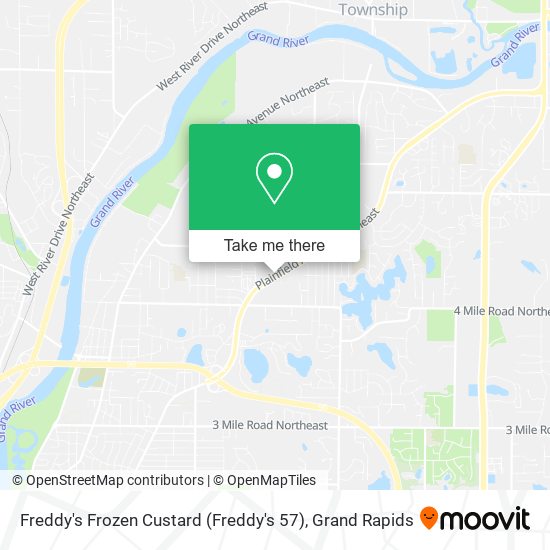 Freddy's Frozen Custard (Freddy's 57) map
