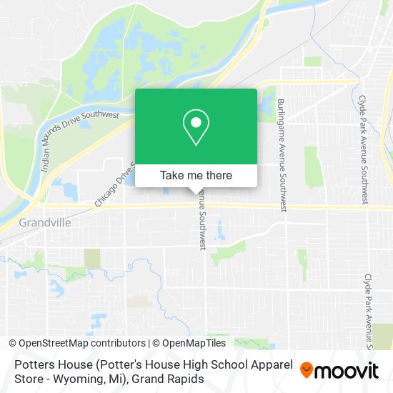 Potters House (Potter's House High School Apparel Store - Wyoming, Mi) map