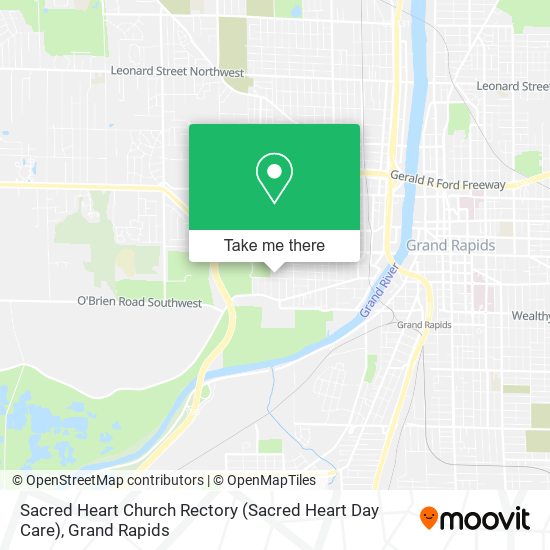 Mapa de Sacred Heart Church Rectory (Sacred Heart Day Care)