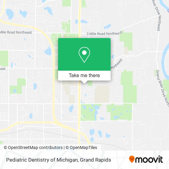 Pediatric Dentistry of Michigan map